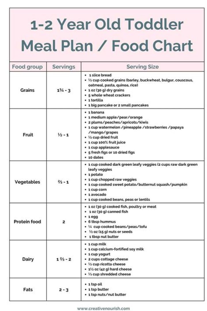 Free Meal Plan for 3-5 Year Olds PDF – Easy & Balanced Meals Download
