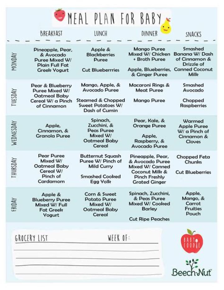 Meal Plan for 3-5 Year Olds PDF – Easy & Nutritious Daily Meals