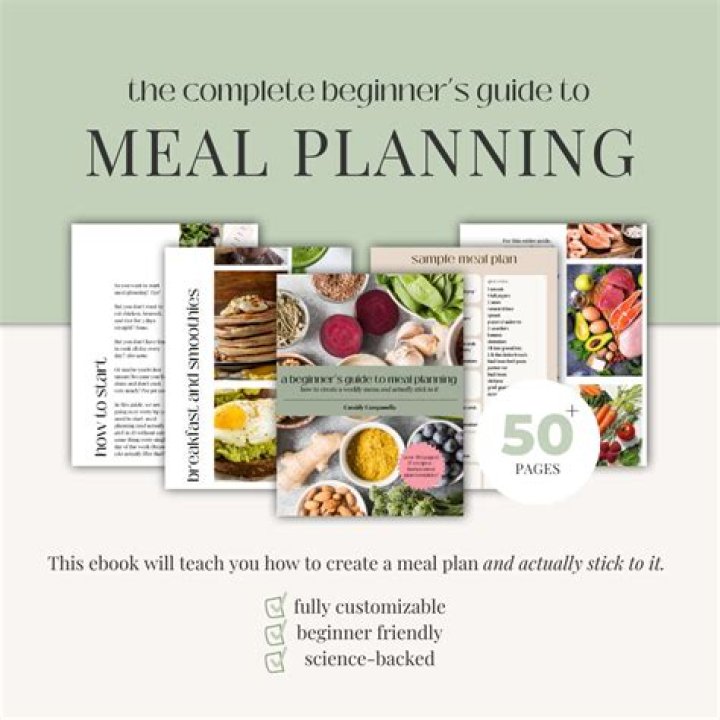 Meal Planning Book PDF: Plan Delicious Meals Easily