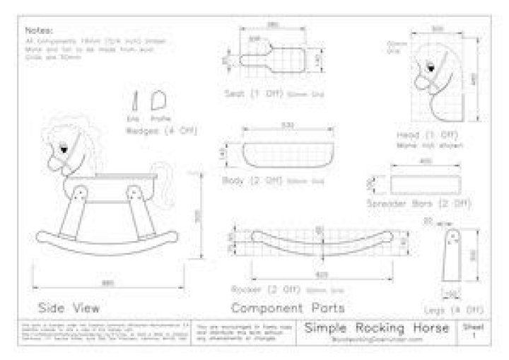 Measurement Rocking Horse Plans PDF: Accurate Size Guide for Perfect Fit