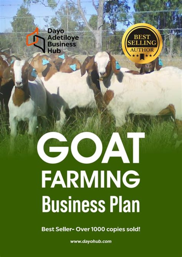 Meat Goat Farming Business Plan PDF Free Download – Start Today