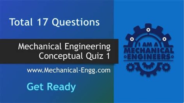 Mechanical Engineering Quiz Questions and Answers PDF – Practice Tests