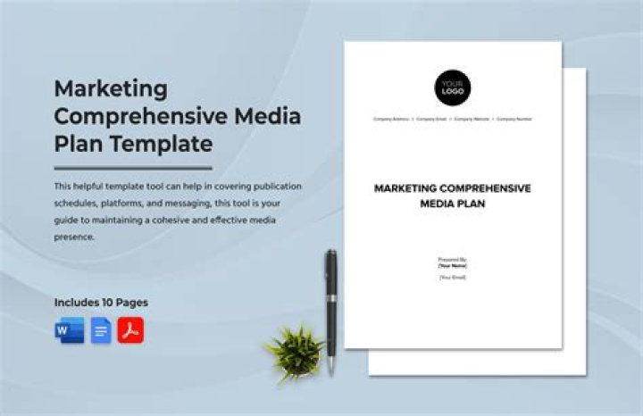 Media Business Plan Sample PDF – Ready-to-Use Template