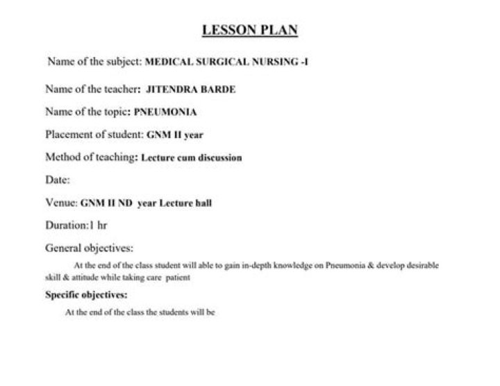 Medical Surgical Nursing Lesson Plan PDF: Comprehensive Guide