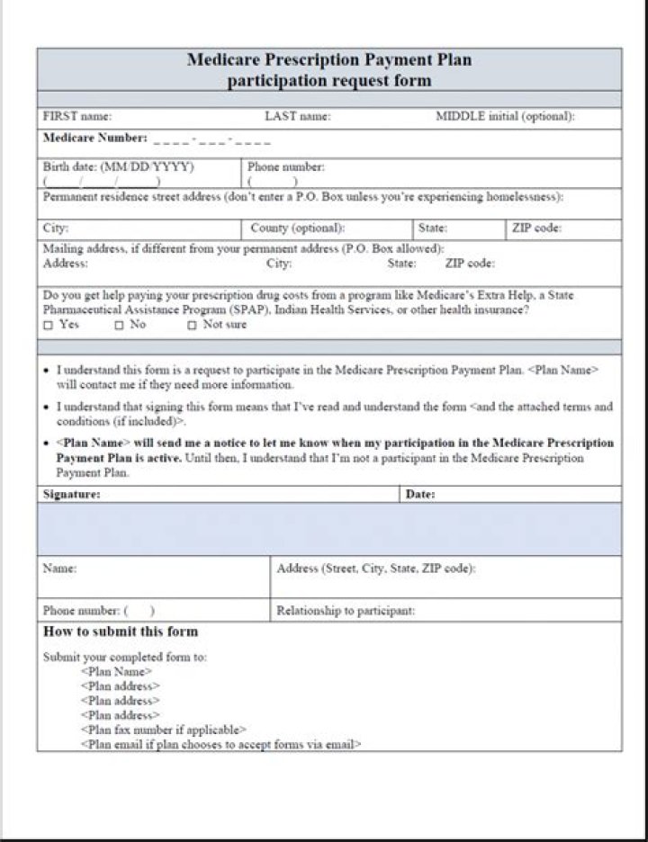Medicare Prescription Payment Plan Benefits Notice: PDF Guide
