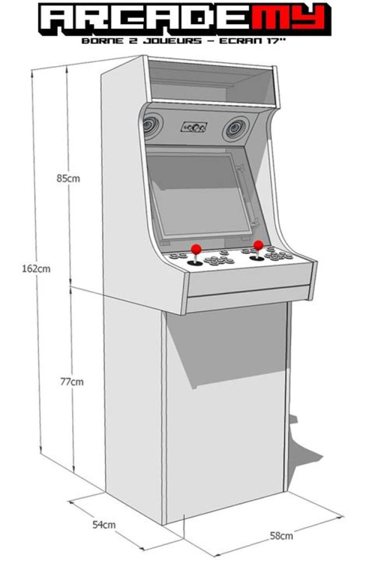 Medidas Planos Máquina Arcade PDF: Descargas Fáciles y Gráficos Precisos