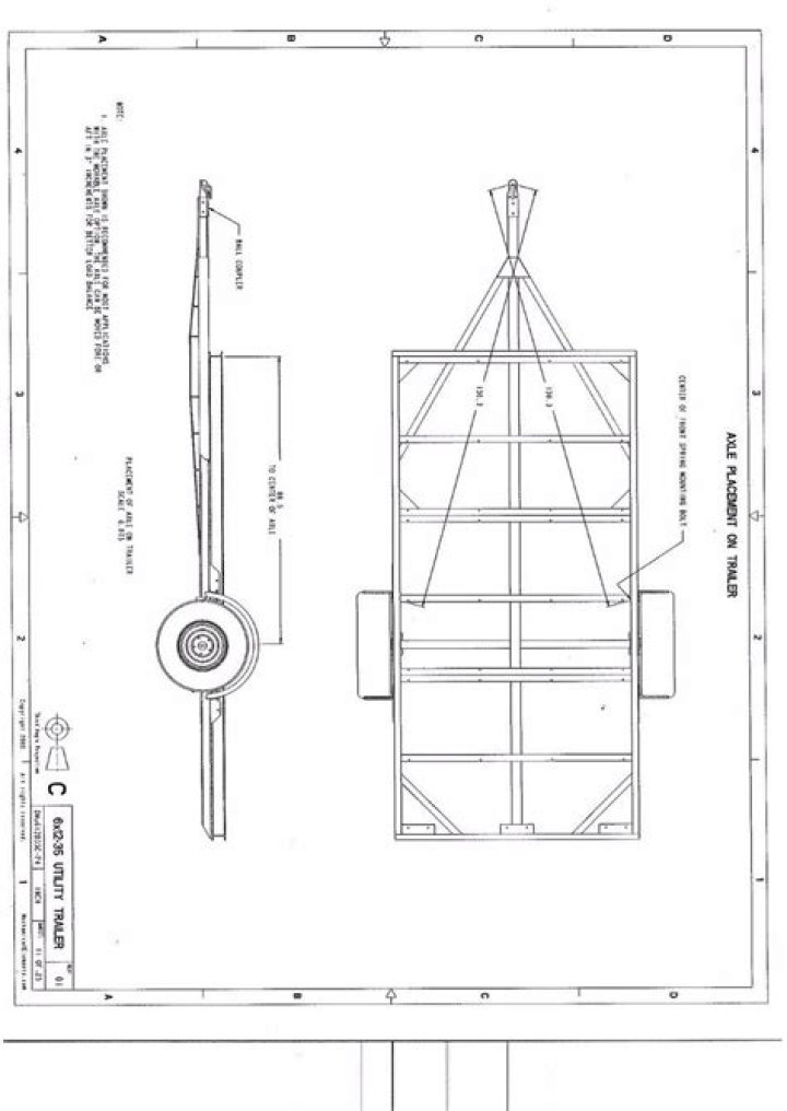 Medidas Planos para Fabricación de Remolques PDF – Descargas Gratis