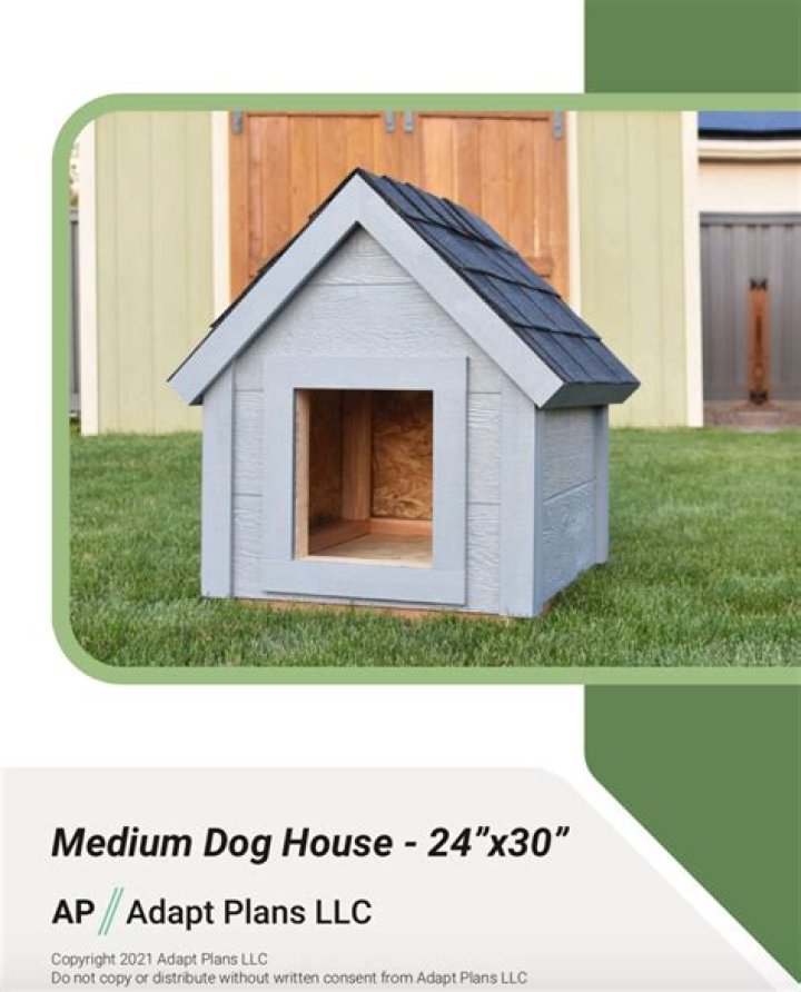 Medium Dog House Plans PDF: Perfect Shelter for Your Canine Friend