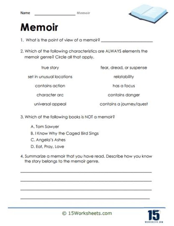 Memoir Questions PDF: Perfect Prompts for Your Writing Journey