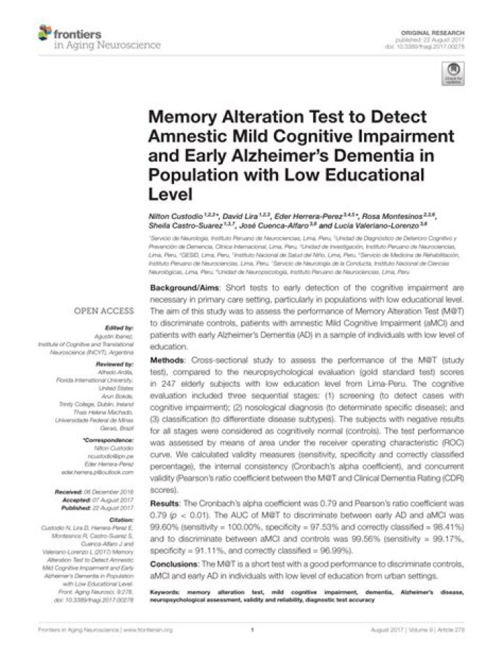 Memory Alteration Test PDF: Official Assessment Guide
