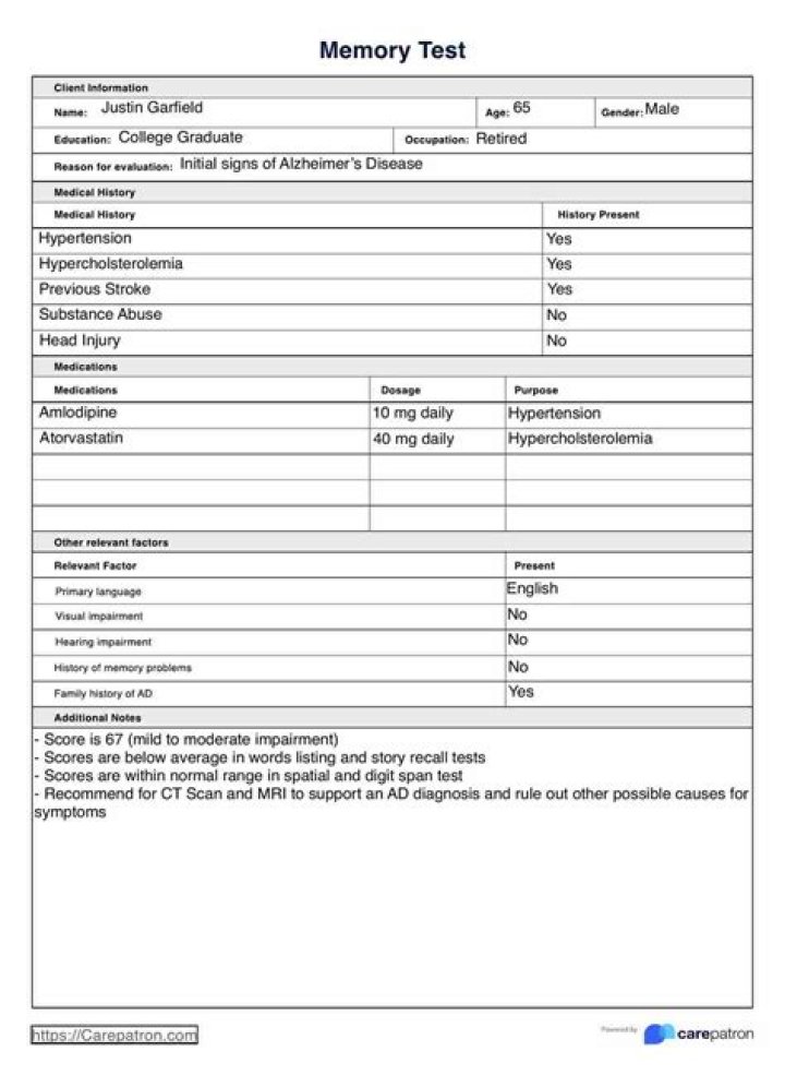 Free Memory Test PDF Download – Boost Your Brain Power Now