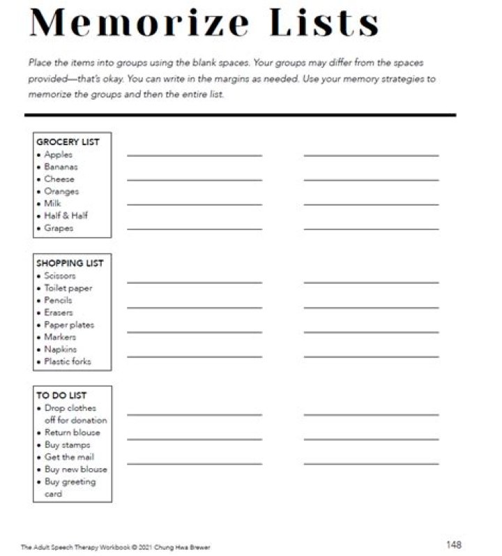 Memory Worksheets for Adults PDF: Boost Your Memory Skills Today