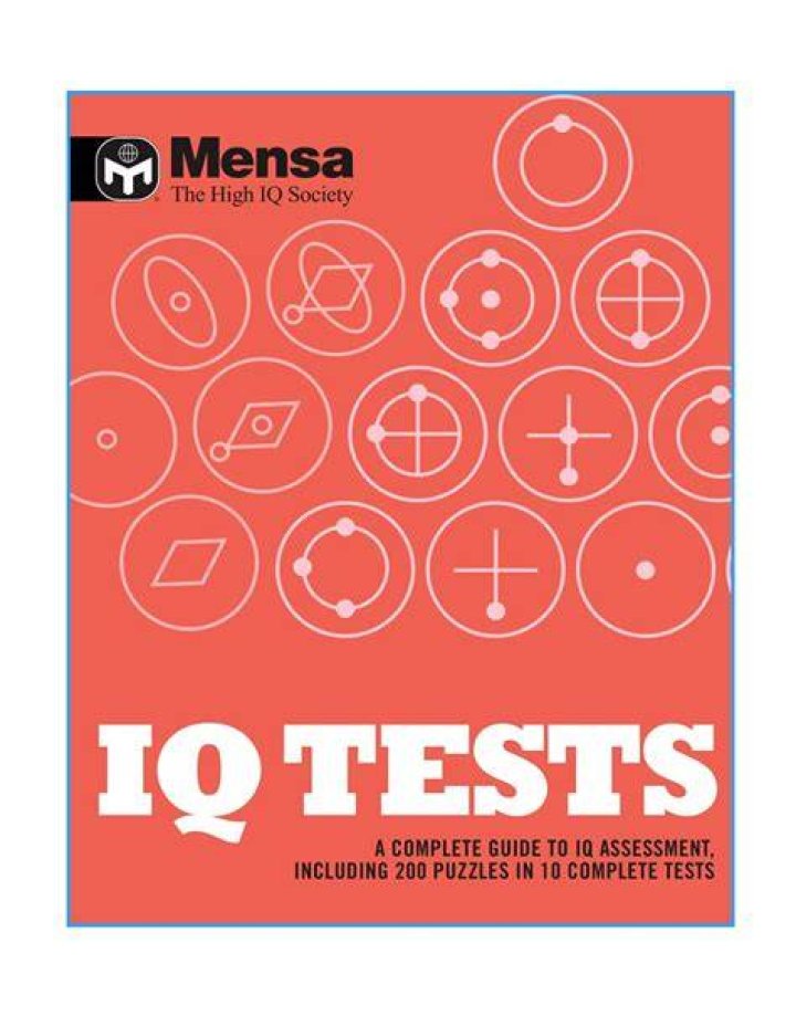 Mensa IQ Test Book PDF: Practice & Prepare for High-IQ Assessment