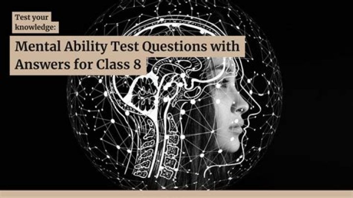 Mental Ability Questions for Class 8 PDF – Practice Tests