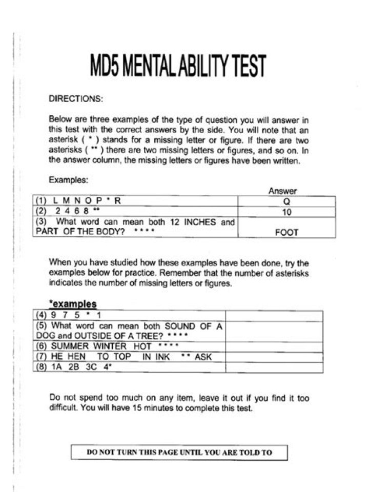 Download Free Mental Ability Test PDF – Quick Assessment