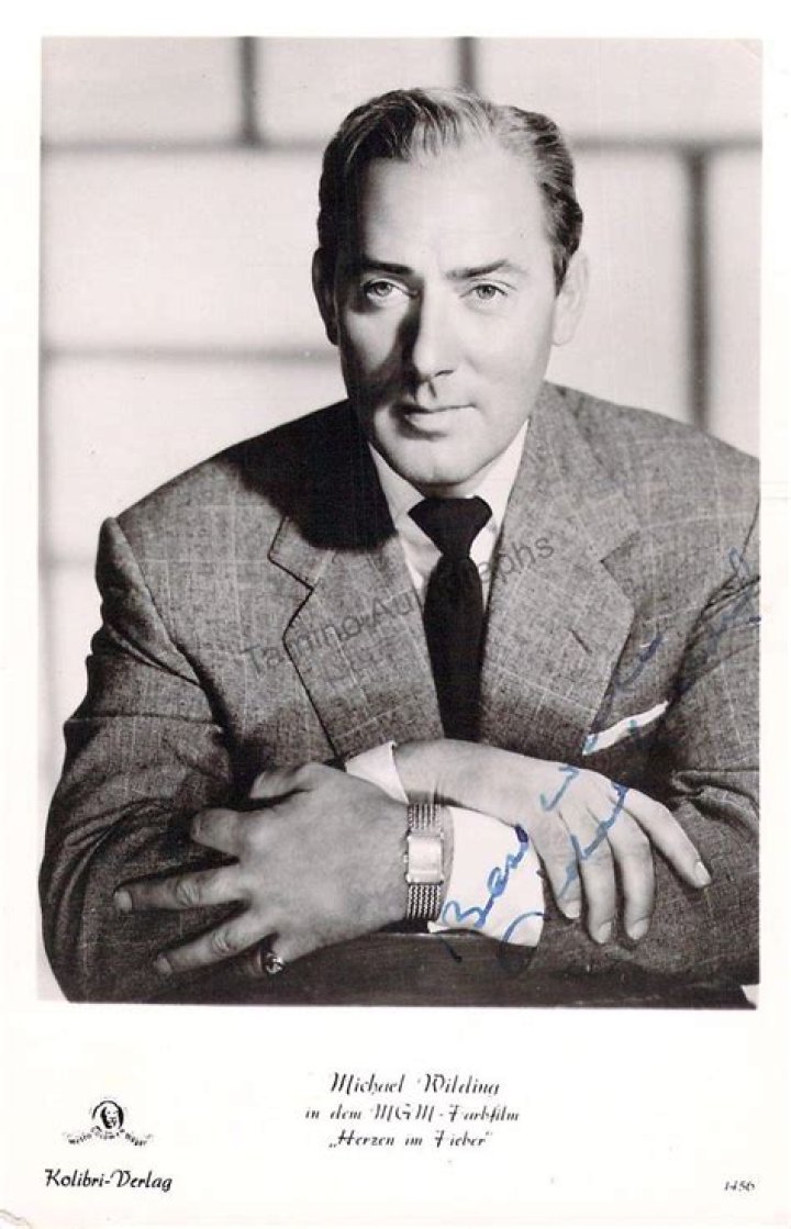 Michael Wilding British actor, producer (19121979)