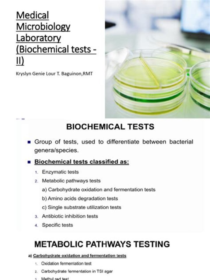 Microbiology Biochemical Tests PDF Guide: Essential Lab Reference