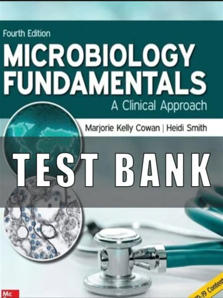 Microbiology Fundamentals: Clinical Approach Test Bank PDF – Essential Exam Prep