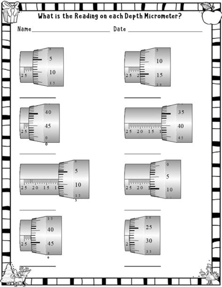 Micrometer Practice Problems with Answers PDF – Perfect for Precision Skills