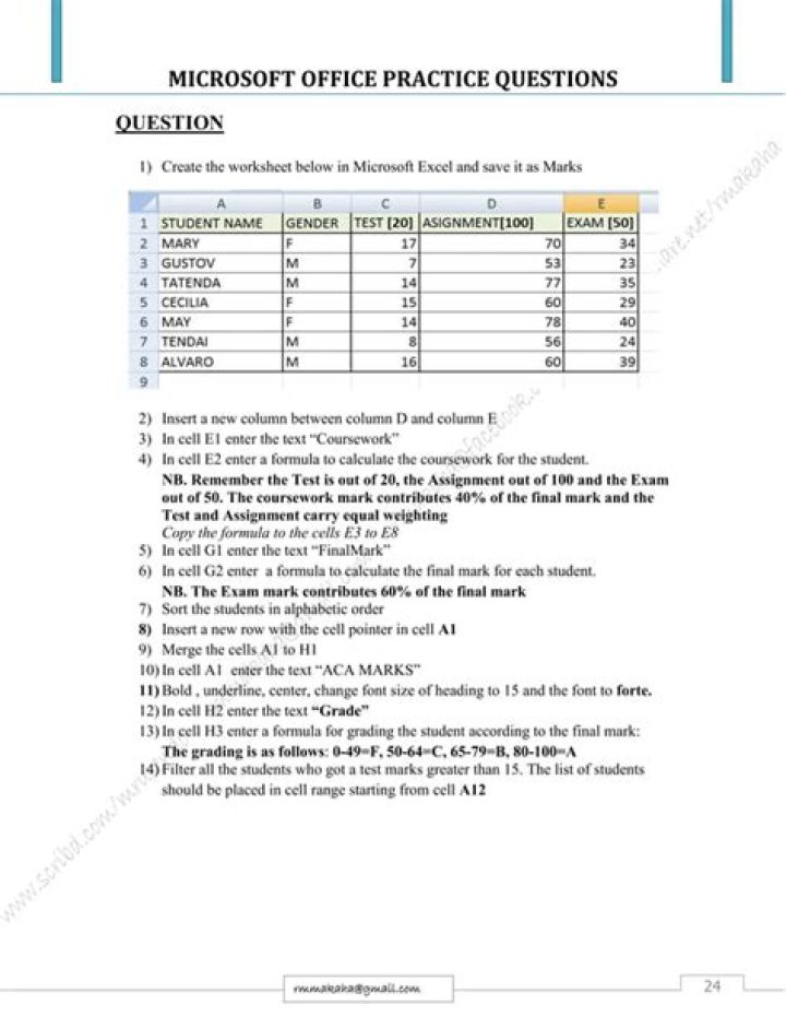Microsoft Office Exam Questions & Answers PDF: Mastering Certification