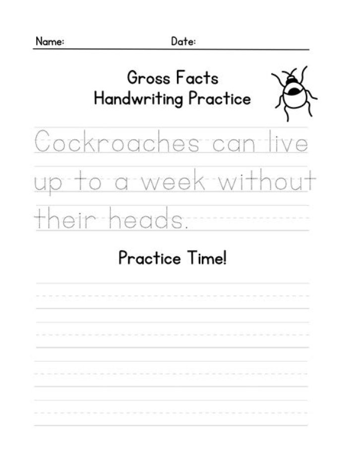 Free Middle School Writing Worksheets PDF for 6th-8th Graders