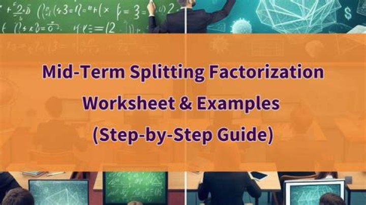 Middle Term Splitting Questions for Class 9 PDF – Easy Practice
