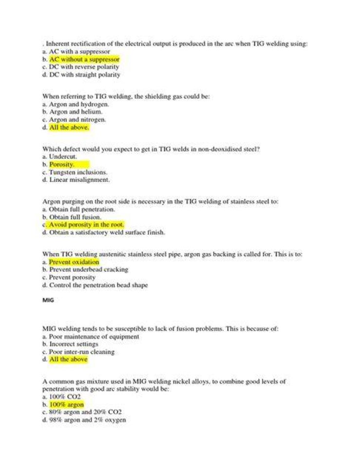 Mig Welding Questions & Answers: PDF Guide for Beginners