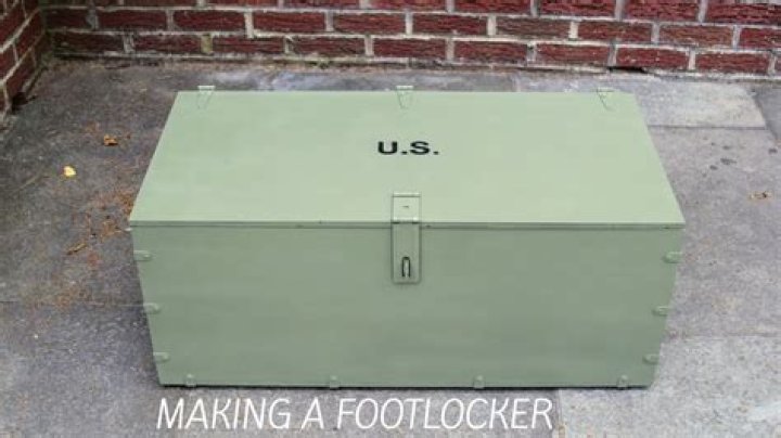 Free Military Foot Locker Plans PDF – Download Full Blueprints