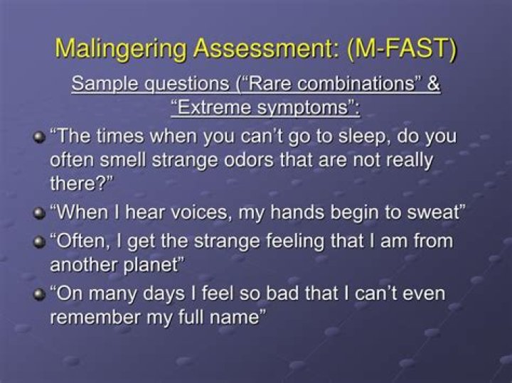 Miller Forensic Assessment Symptom Test: Fast PDF Analysis