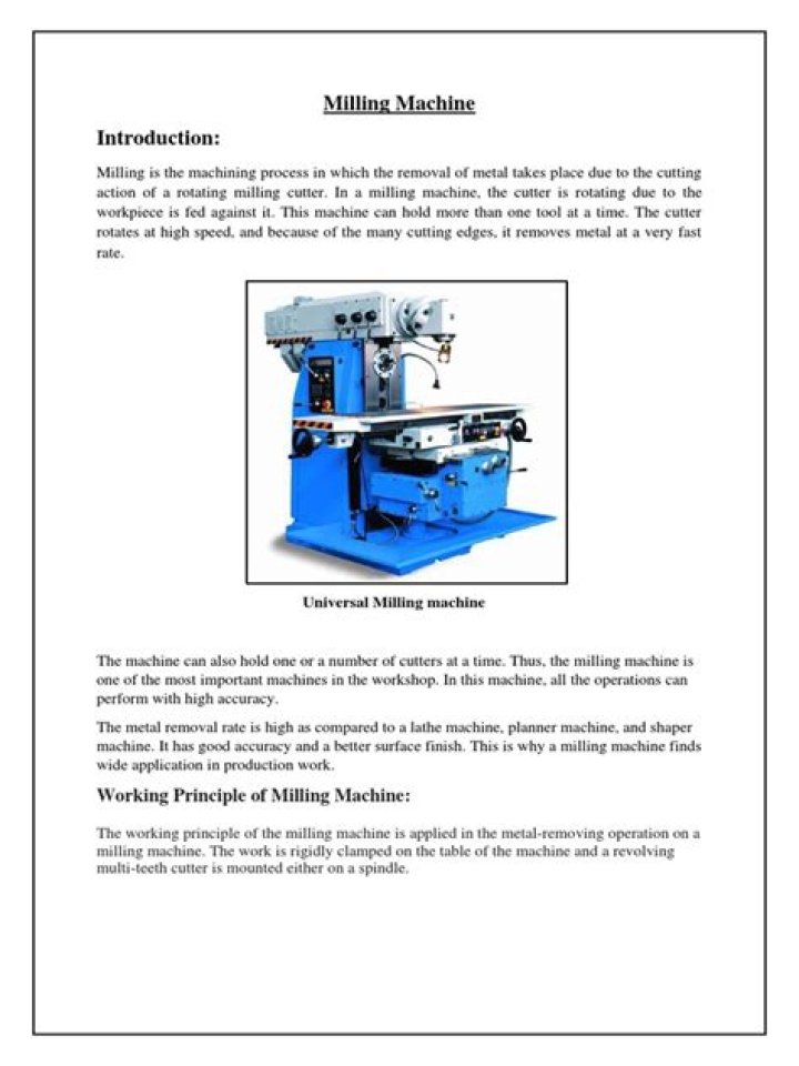 Milling Machine Questions & Answers PDF: Expert Answers to Your Top Concerns
