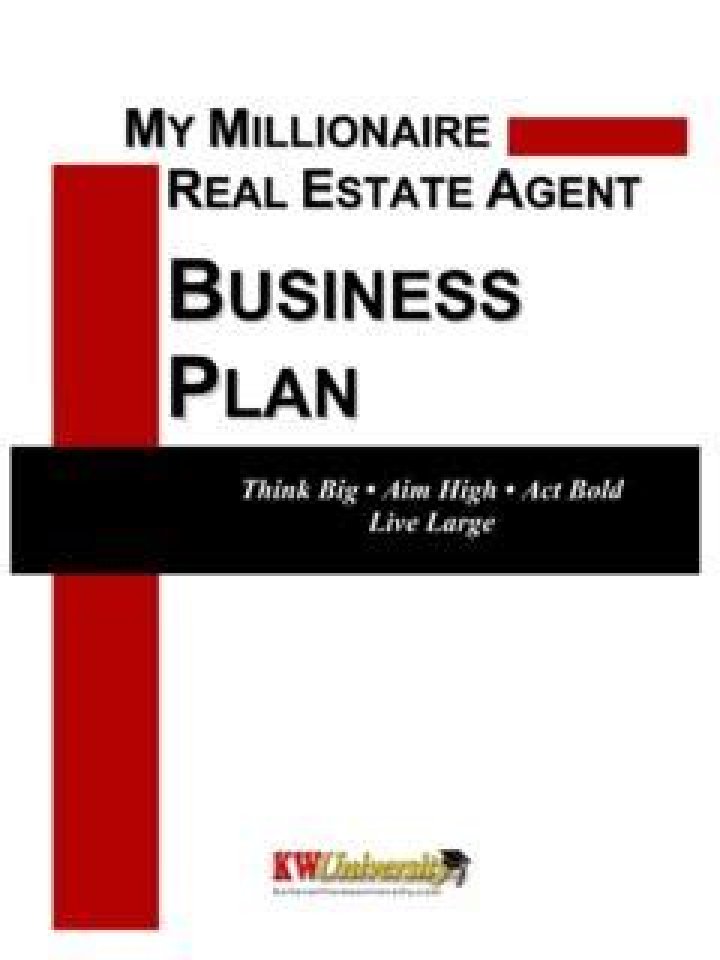 Millionaire Real Estate Agent Business Plan PDF: Boost Your Success