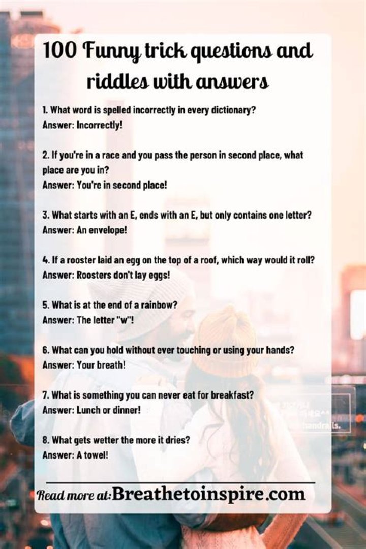 Mind Trick Questions with Answers PDF – Funny Brain Teasers to Laugh & Learn