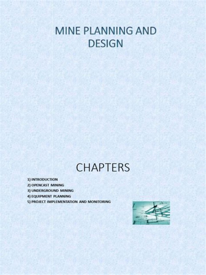 Mine Planning and Design PDF: Essential Guide for Efficient Operations