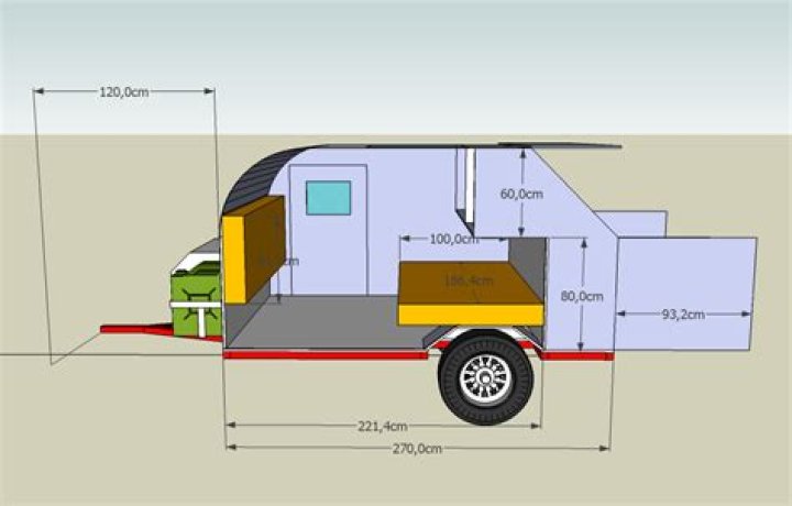 Mini Casa Rodante Planos PDF para Viajar Fácil