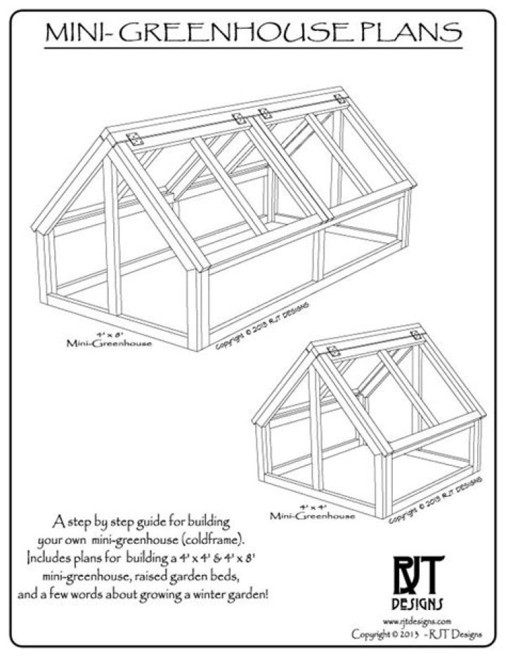 Mini Greenhouse Plans PDF – Easy DIY Gardening Guide