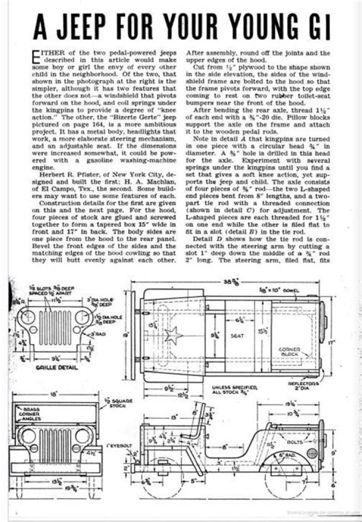 Complete Mini Jeep Plans PDF – Easy Construction & Design Guide