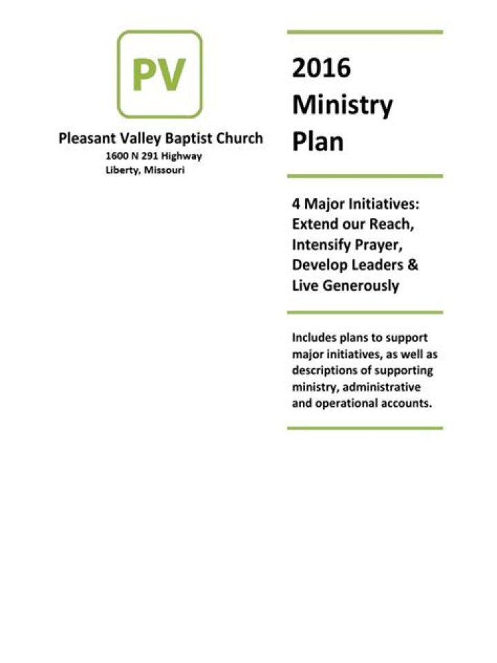 Ministry Plan PDF: Official Download Now