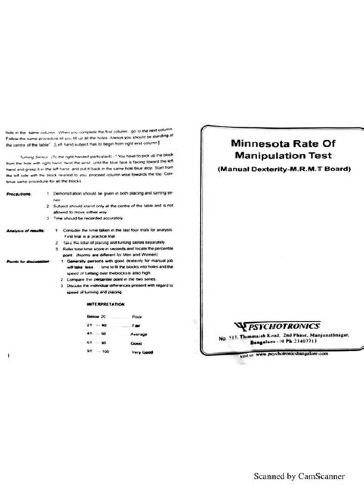 Minnesota Manipulation Test Rate: Official PDF Analysis & Results