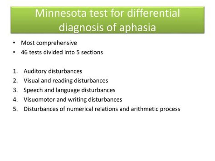 Minnesota Test PDF: Essential Tool for Differential Diagnosis of Aphasia