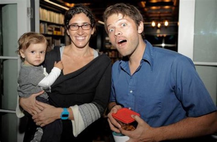 Misha Collins and his wife. I'm gonna work on making my life as
