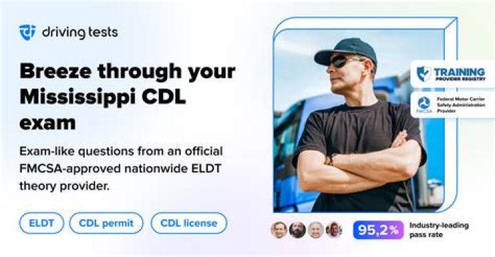 Mississippi CDL Practice Test PDF – Pass Your Exam Today