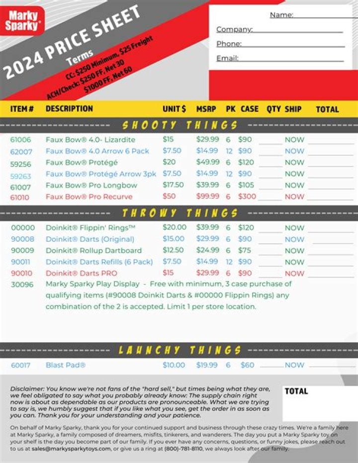 Mister Sparky Price List PDF Free Download – Instant Quotes