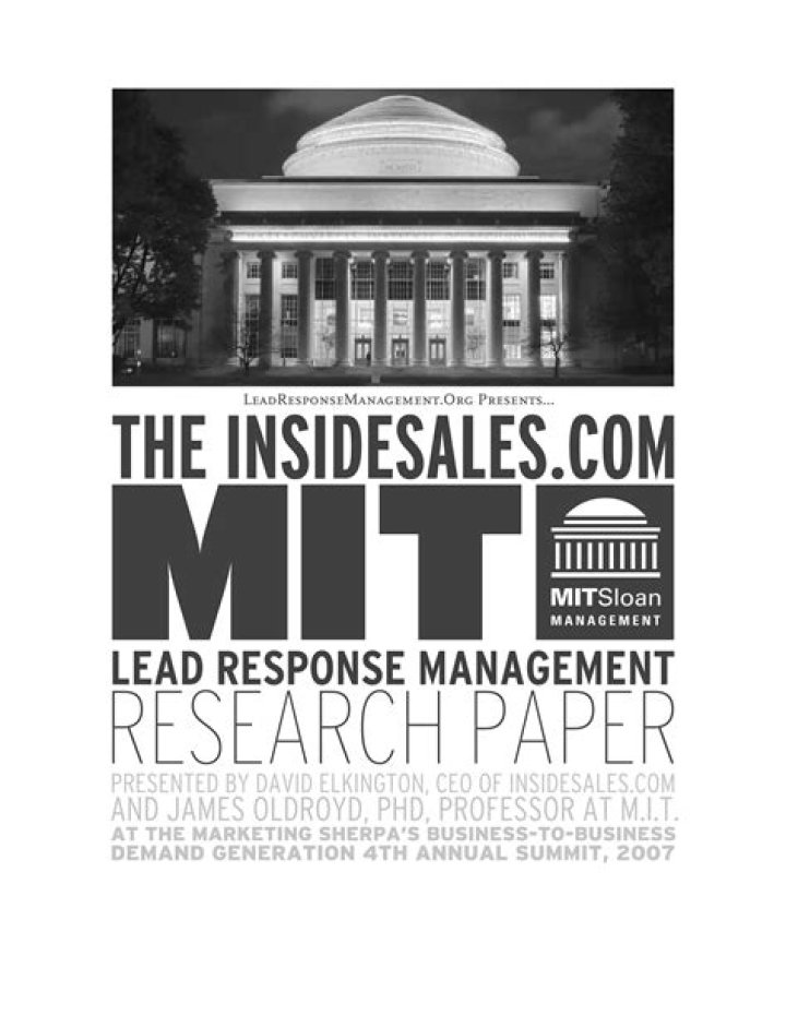 Master Insidesales Lead Response Management: Study & PDF Guide
