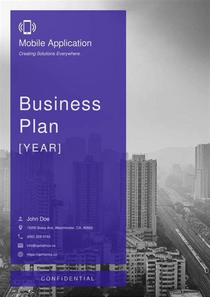 How to Build a Mobile App Business Plan: PDF Template