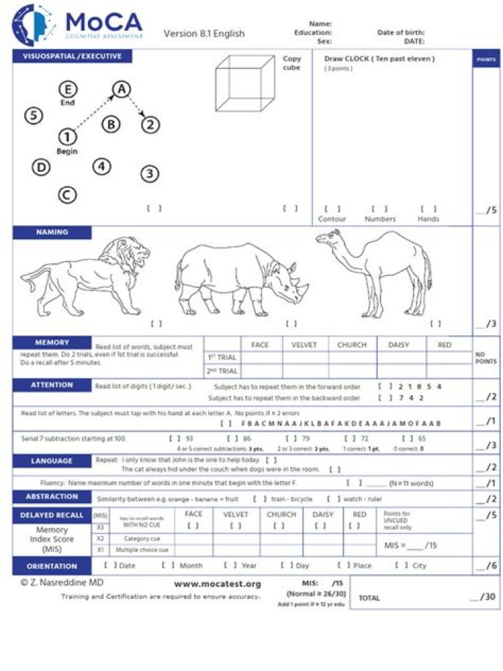 Moca Paper Test PDF: Accurate Results & Quick Analysis