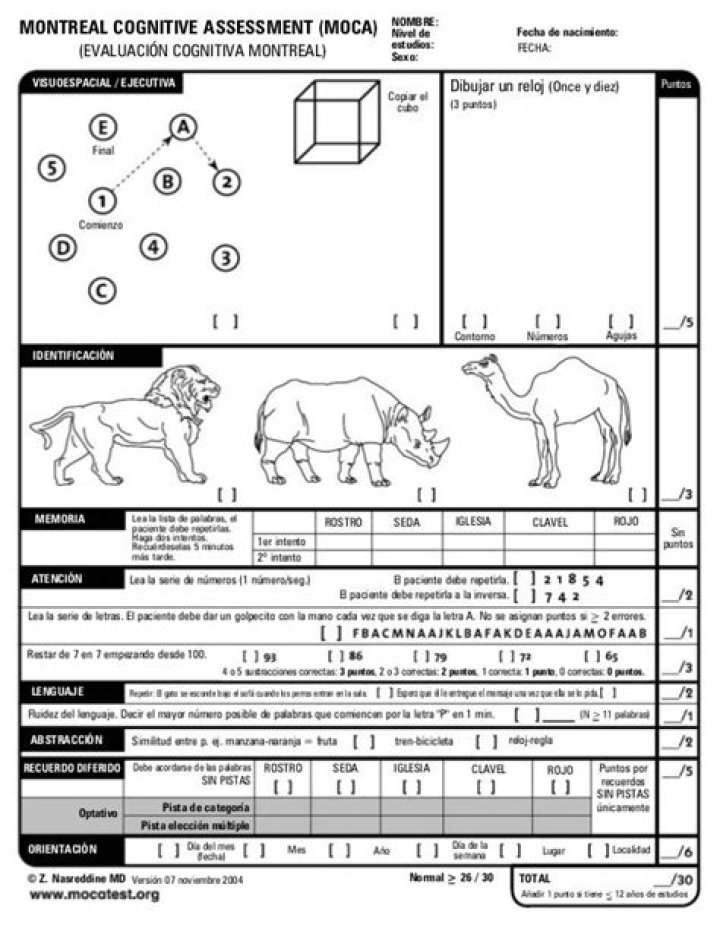 Moca Test Español PDF: Cómo Evaluar y Preparar Pruebas de Lenguaje Efectivas