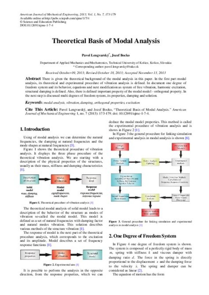 Modal Analysis Theory and Testing: Heylen's Comprehensive PDF Guide