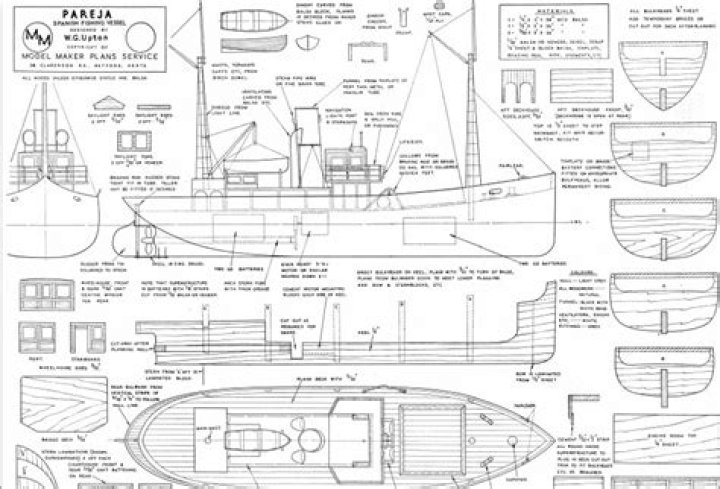 Free Model Boat Plans PDF Download – Easy DIY Boats