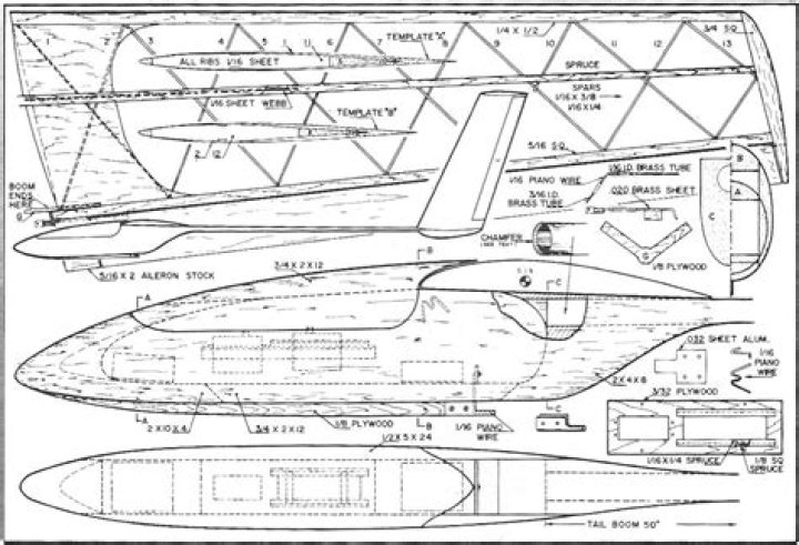 Download Free Model Plane Plans PDF for Accurate Building Guide