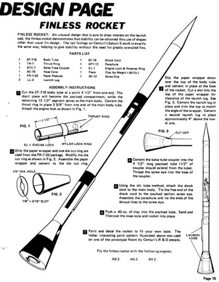 Free Download: Model Rocket Plans PDF for Beginners